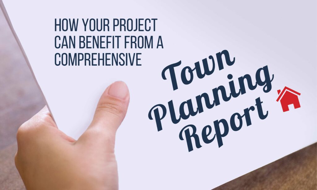 Town planning report