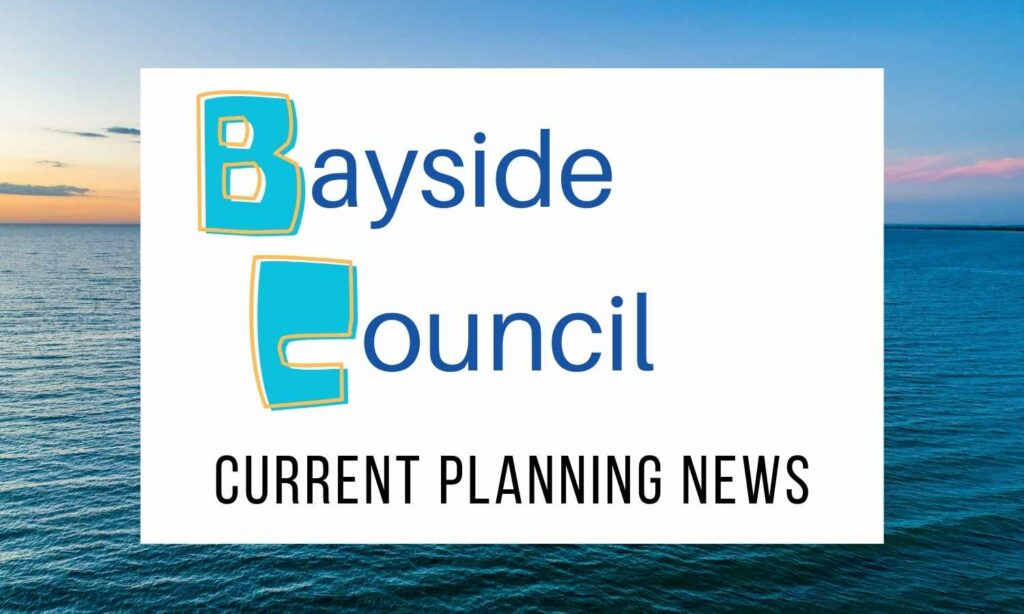Bayside Council current planning news